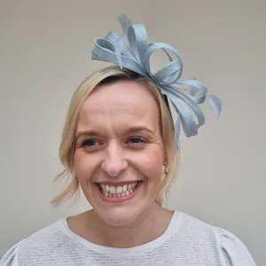 J Bees JB22/238 Fascinator On Headband  in Blues