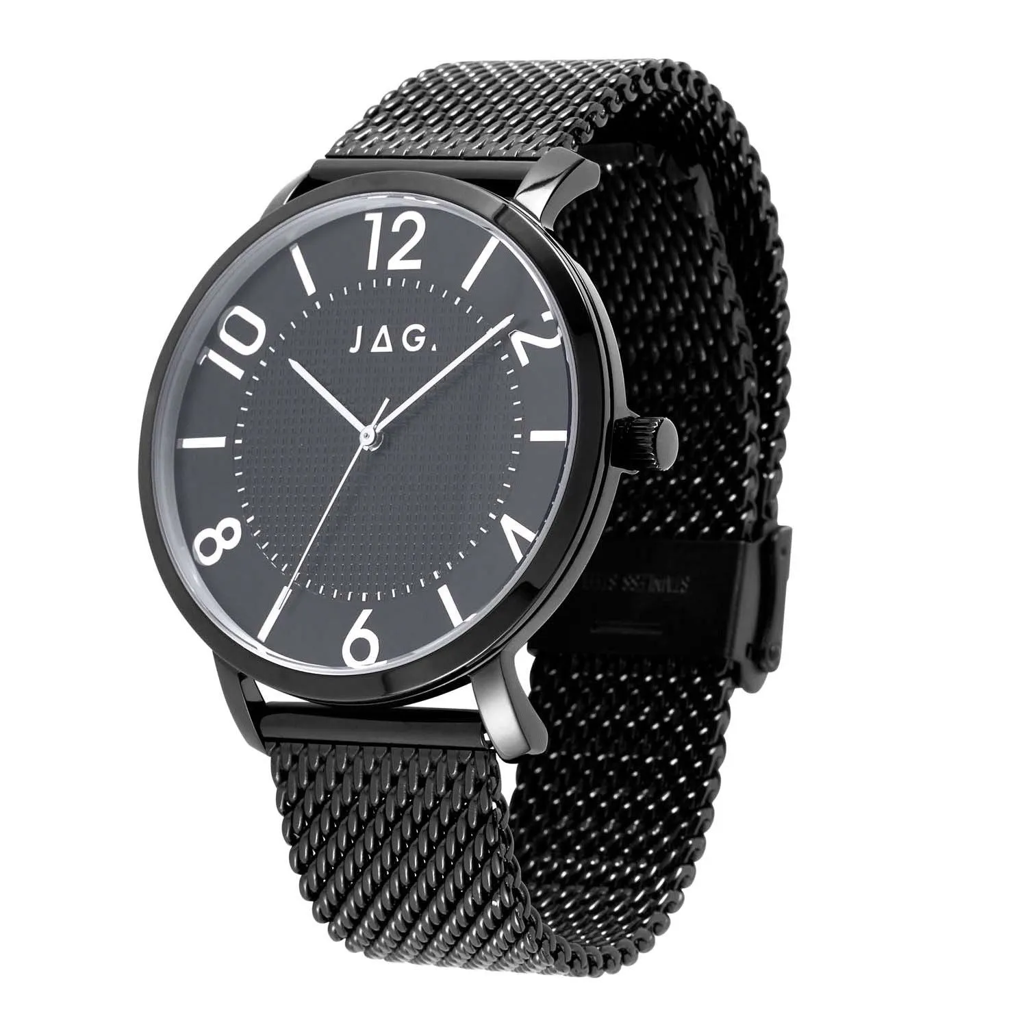 Jag Earl Black Dial 45mm Watch J2326A