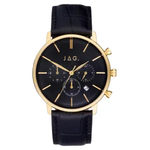 Jag Graeme Black Dial 43mm Watch J2424