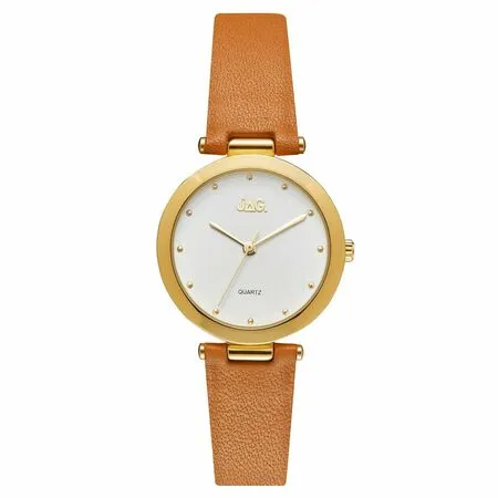 Jag Isla White Dial Womens Watch