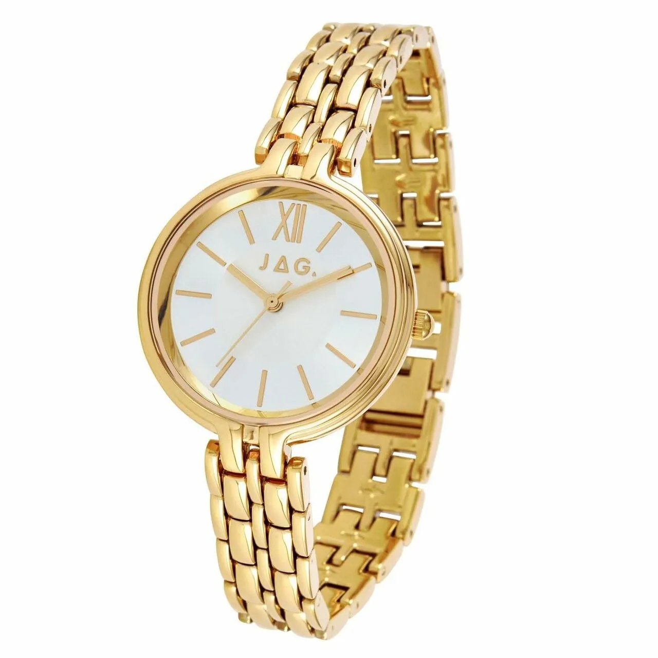 Jag J2283A Dawn White Dial Womens Watch