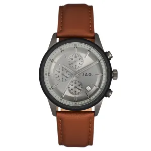 Jag Jamieson Grey Dial 42mm Watch J2641