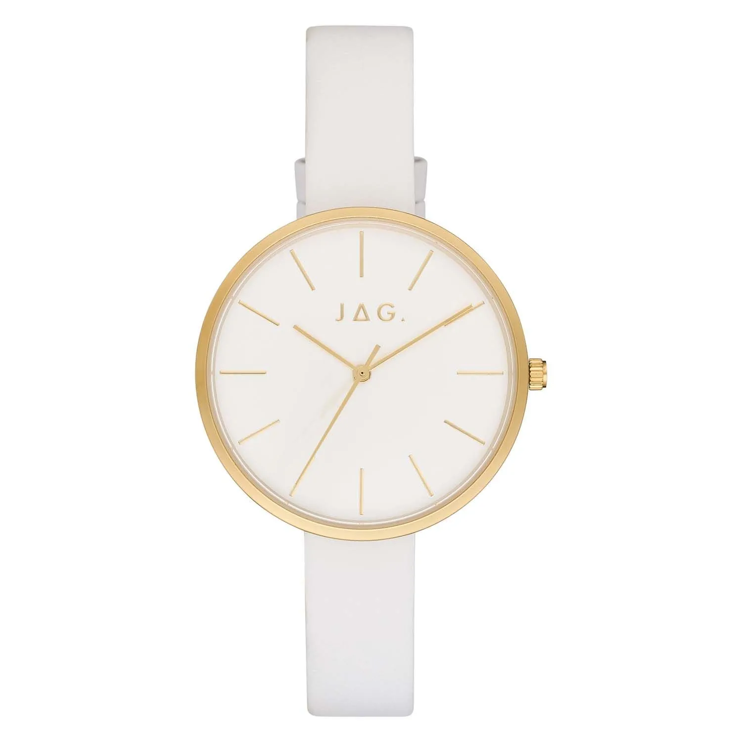 Jag Julia White Dial 36mm Watch J2187.2
