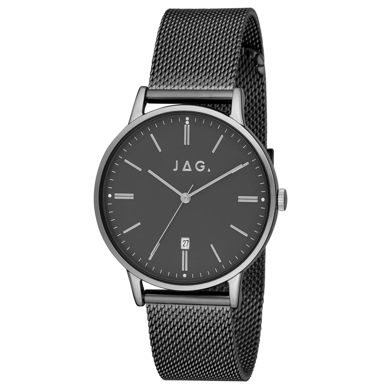 Jag Lawrence Grey Dial 38mm Watch J2539A