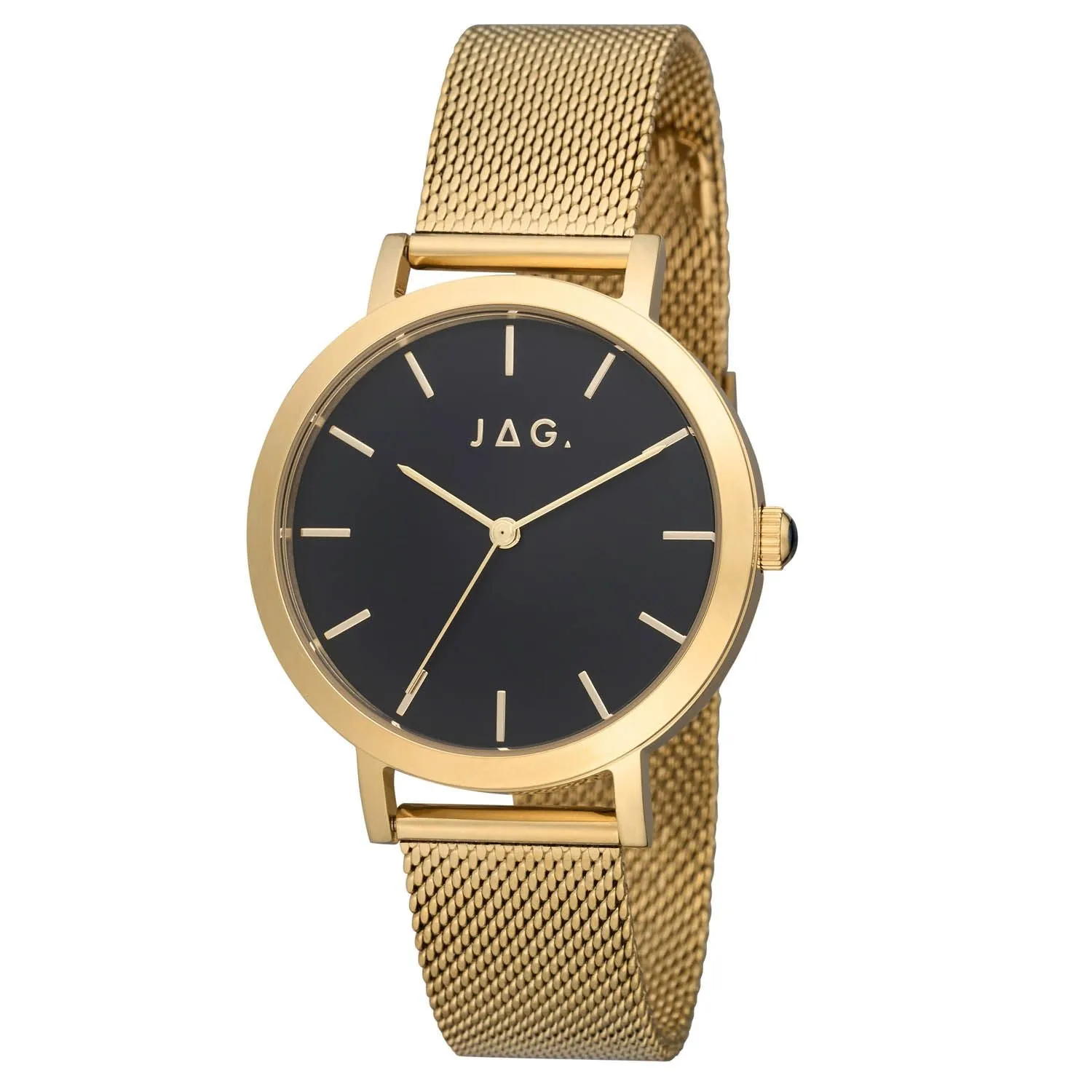 Jag Olivia Black Dial 36mm Watch J2563A