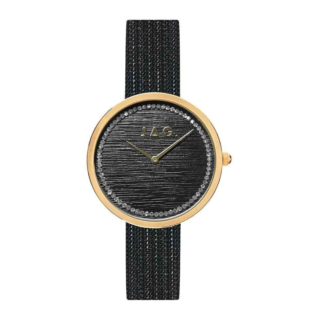 Jag Tegan Black Dial Womens Watch
