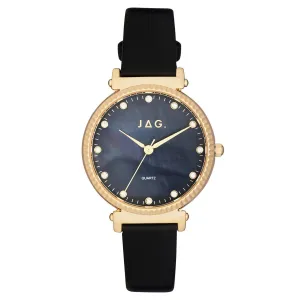 Jag Victoria Black Dial 34mm Watch J2676