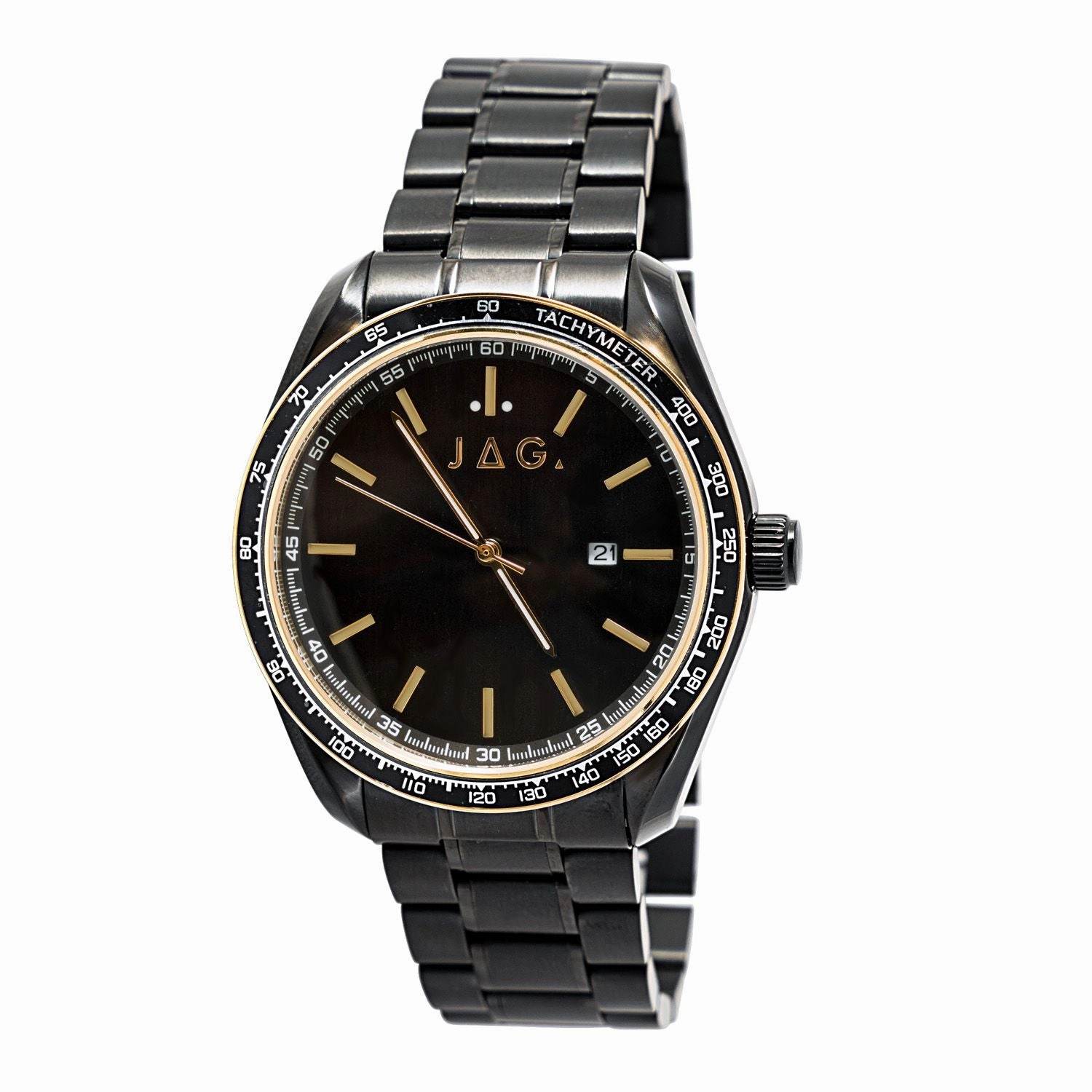 Jag Lonsdale Black Dial 44mm Watch J2760A