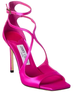 Jimmy Choo Azia 95 Satin Sandal Shoes_Jimmy-Choo