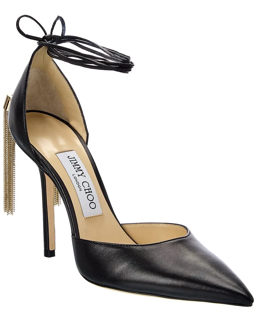 Jimmy Choo Eris 100 Leather Pump Shoes_Jimmy-Choo