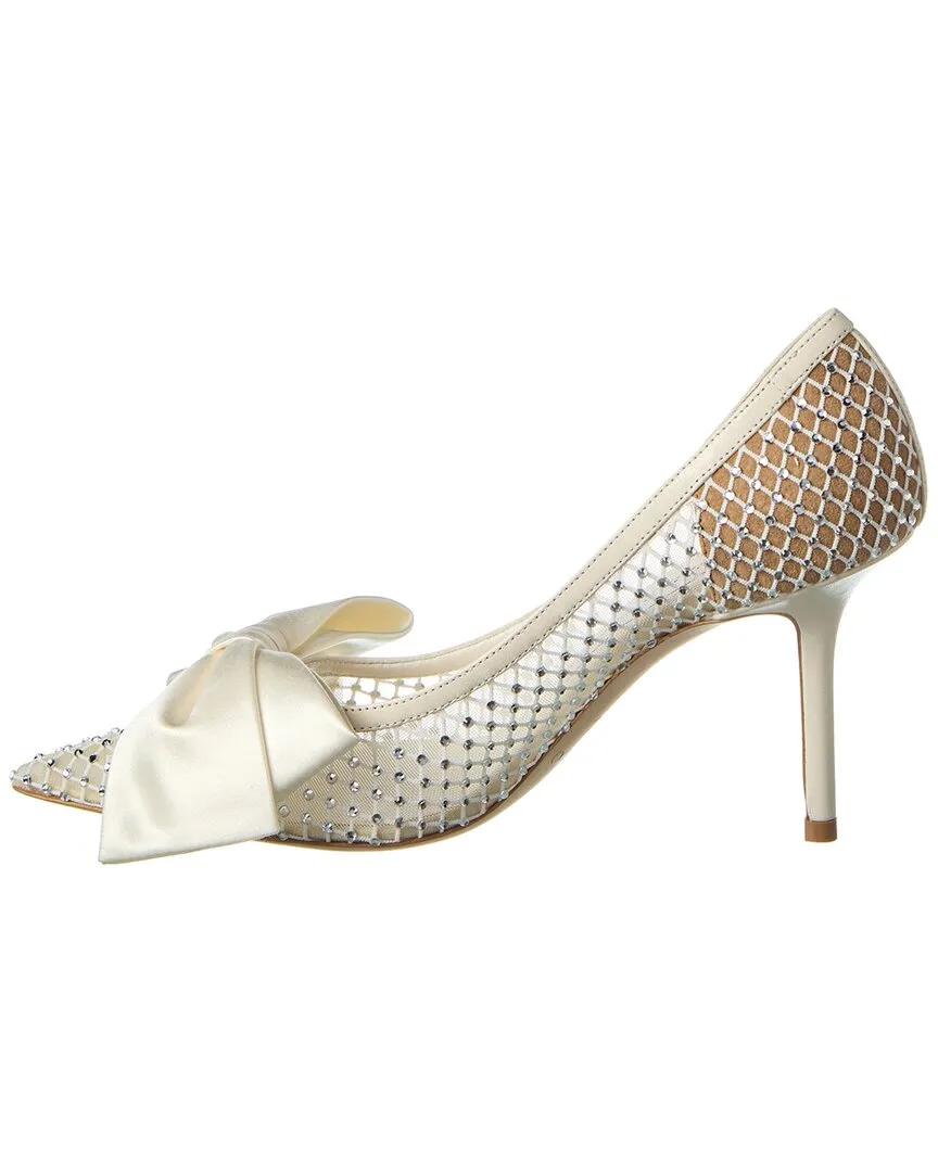 Jimmy Choo Love 85 Crystal Mesh & Leather Pump Shoes_Jimmy-Choo