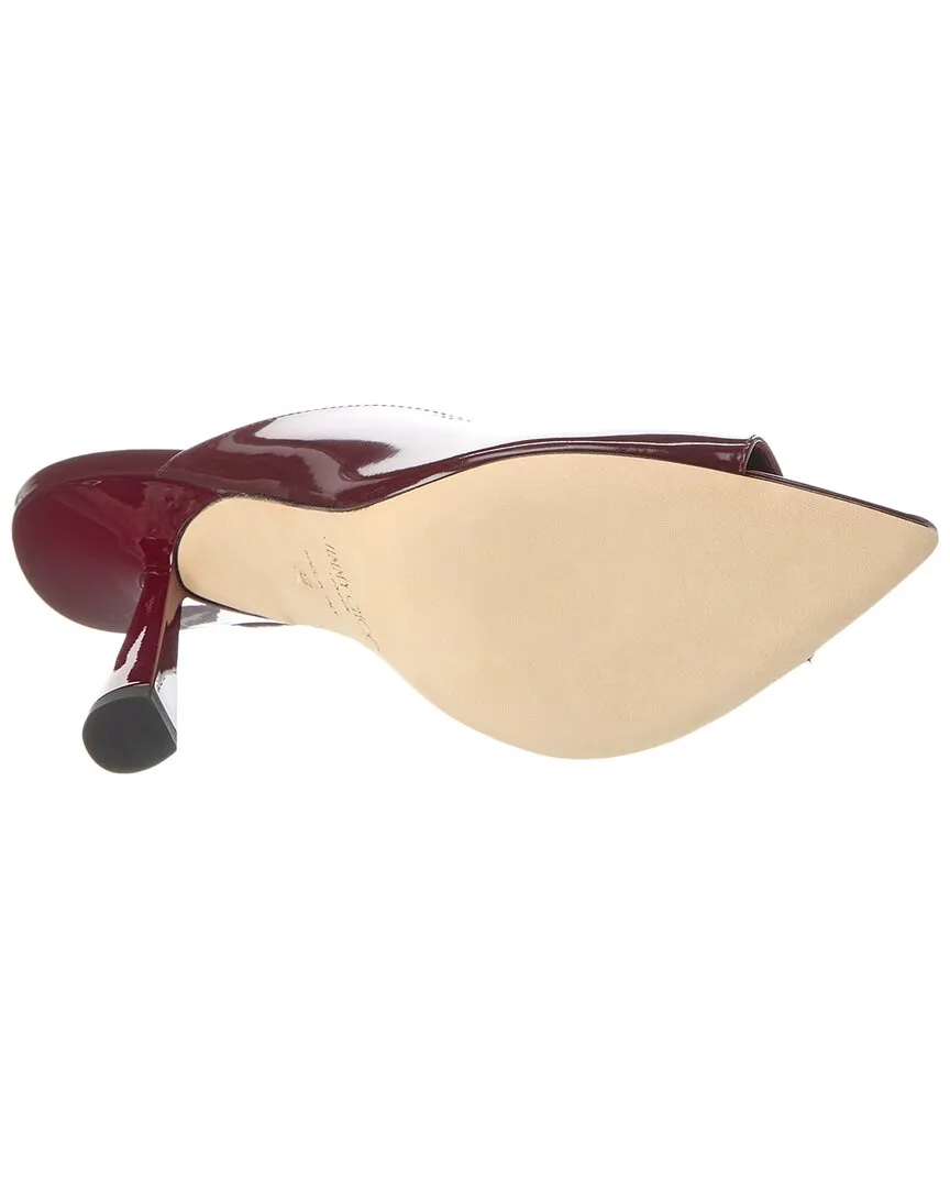 Jimmy Choo Maryanne 100 Leather Mule Shoes_Jimmy-Choo
