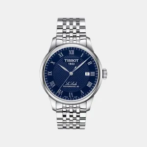 Le Locle Men's Analog Stainless Steel Watch T0064071104300
