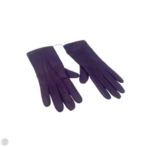 Leather Gloves Designer By Coach coach