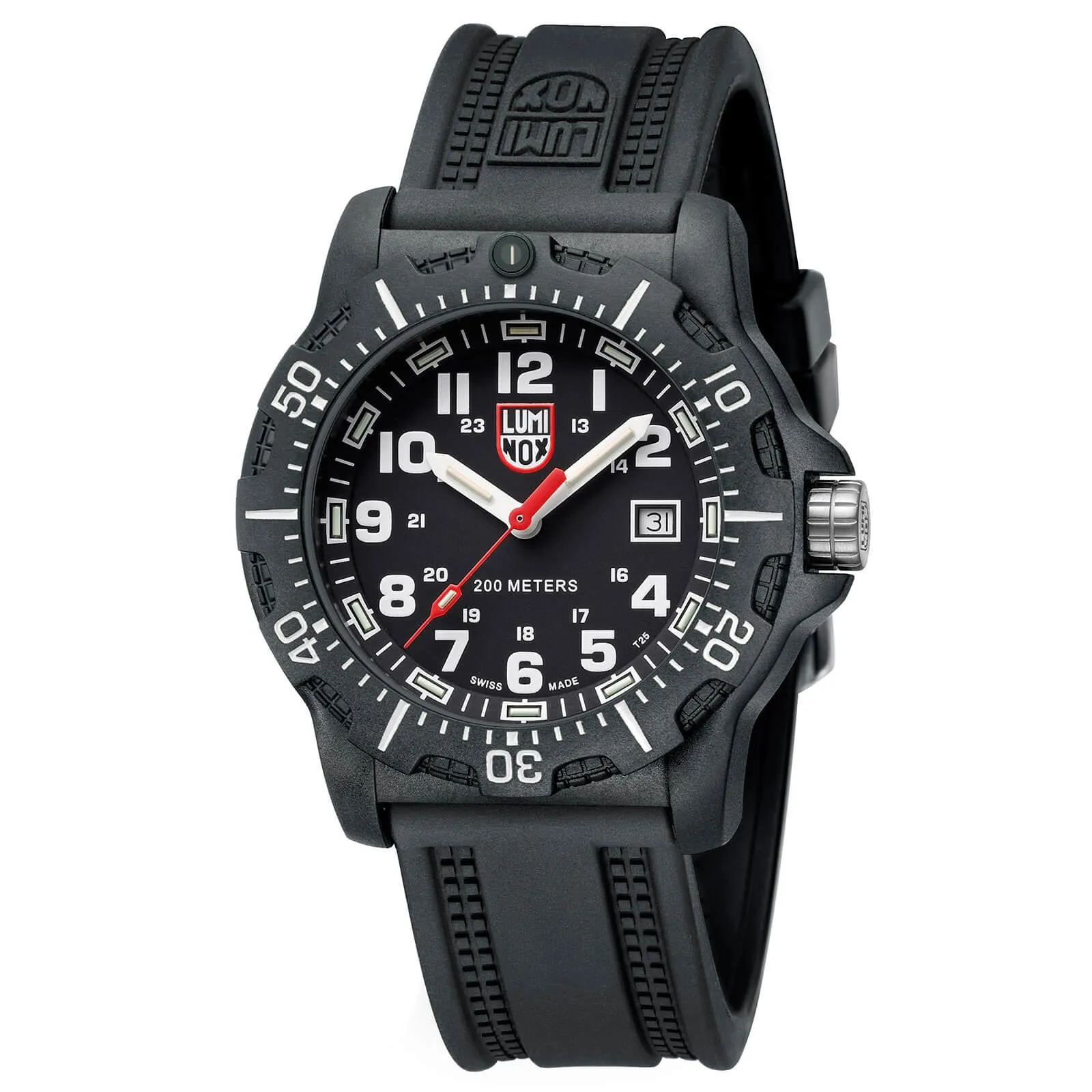 Luminox Men's 8881 Black Ops Watch - Black Dial Rubber Strap