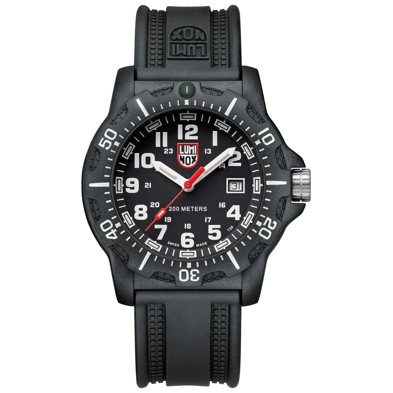 Luminox Men's 8881 Black Ops Watch - Black Dial Rubber Strap