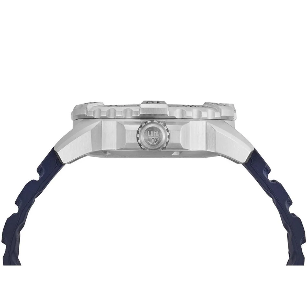 Luminox Men's Quartz Watch - Navy Seal Steel Blue Dial Navy Blue Rubber Strap | 3253