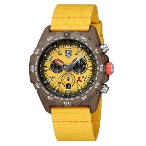 Luminox Men's Watch - Bear Grylls Chrono Rotating Bezel Yellow Strap | XB.3745.ECO