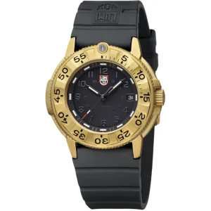 Luminox Men's Watch - Navy Seal Foundation Black Dial Rubber Strap Dive | XS.3221.NSF