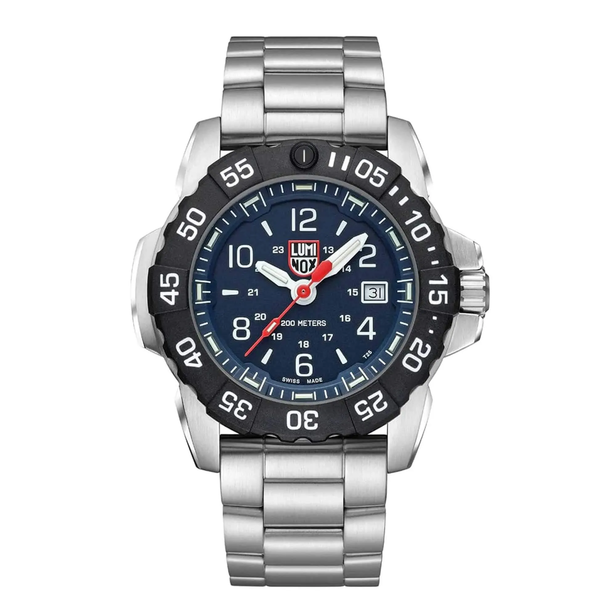 Luminox Men's Watch - Navy Seal Swiss Quartz Stainless Steel Bracelet | XS.3254.CB