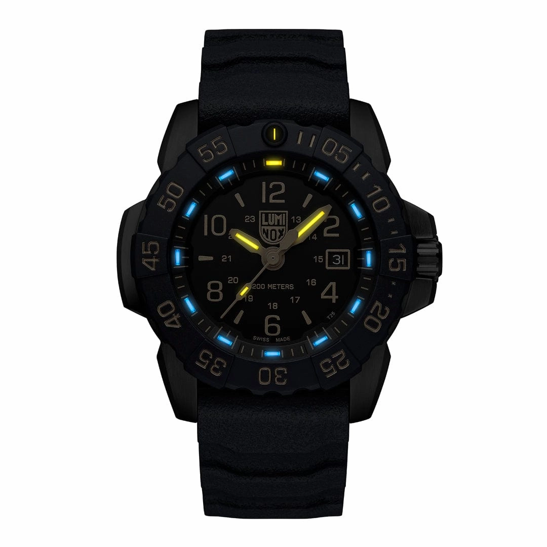 Luminox Navy Seal Foundation Back to the Blue Black Dial Watch XS.3255.CB.NSF