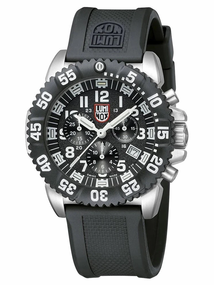 Luminox Navy SEAL Steel Colormark Chronograph men's watch, 44 mm XS.3181.L