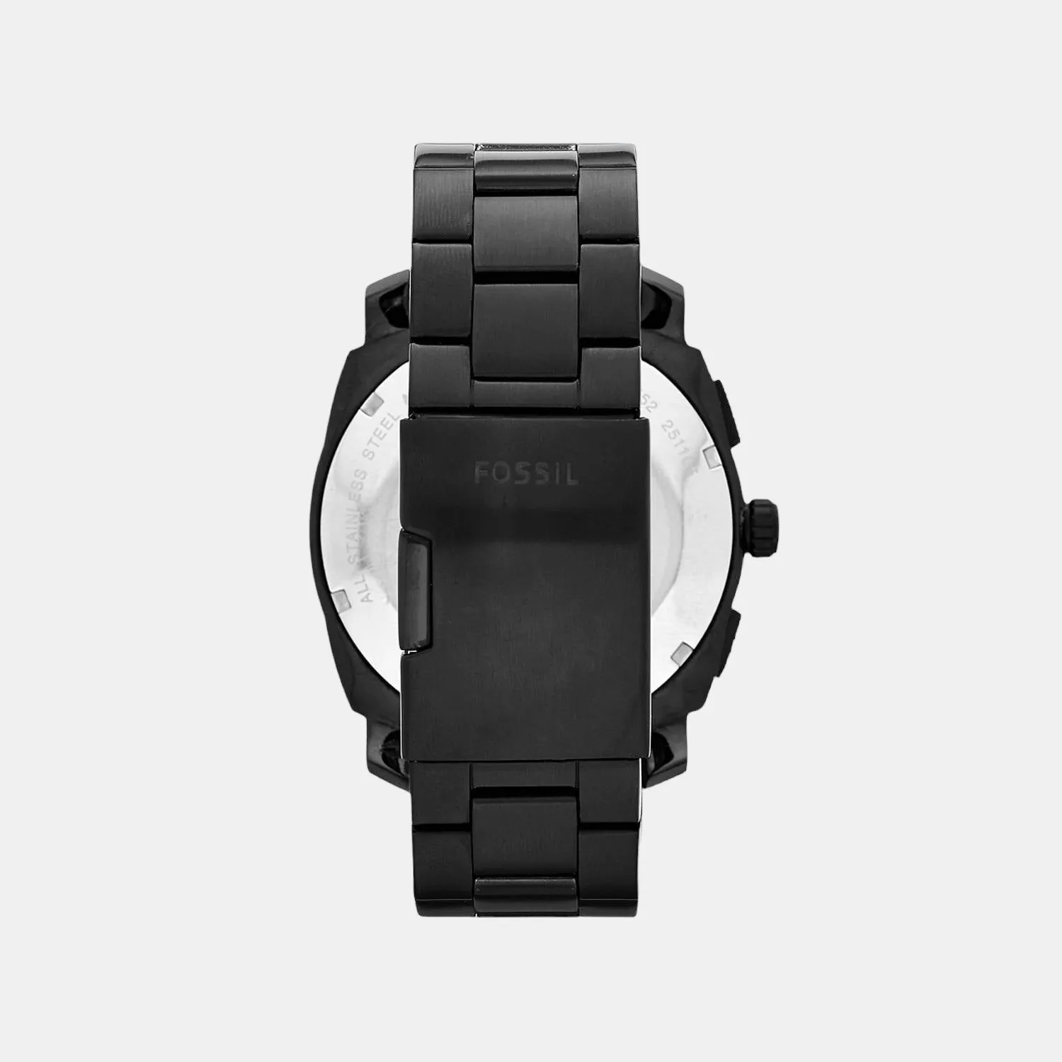 Machine Men Quartz Black Dial Chronograph Stainless Steel Watch FS4552