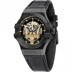 Maserati POTENZA 42mm Gold Watch