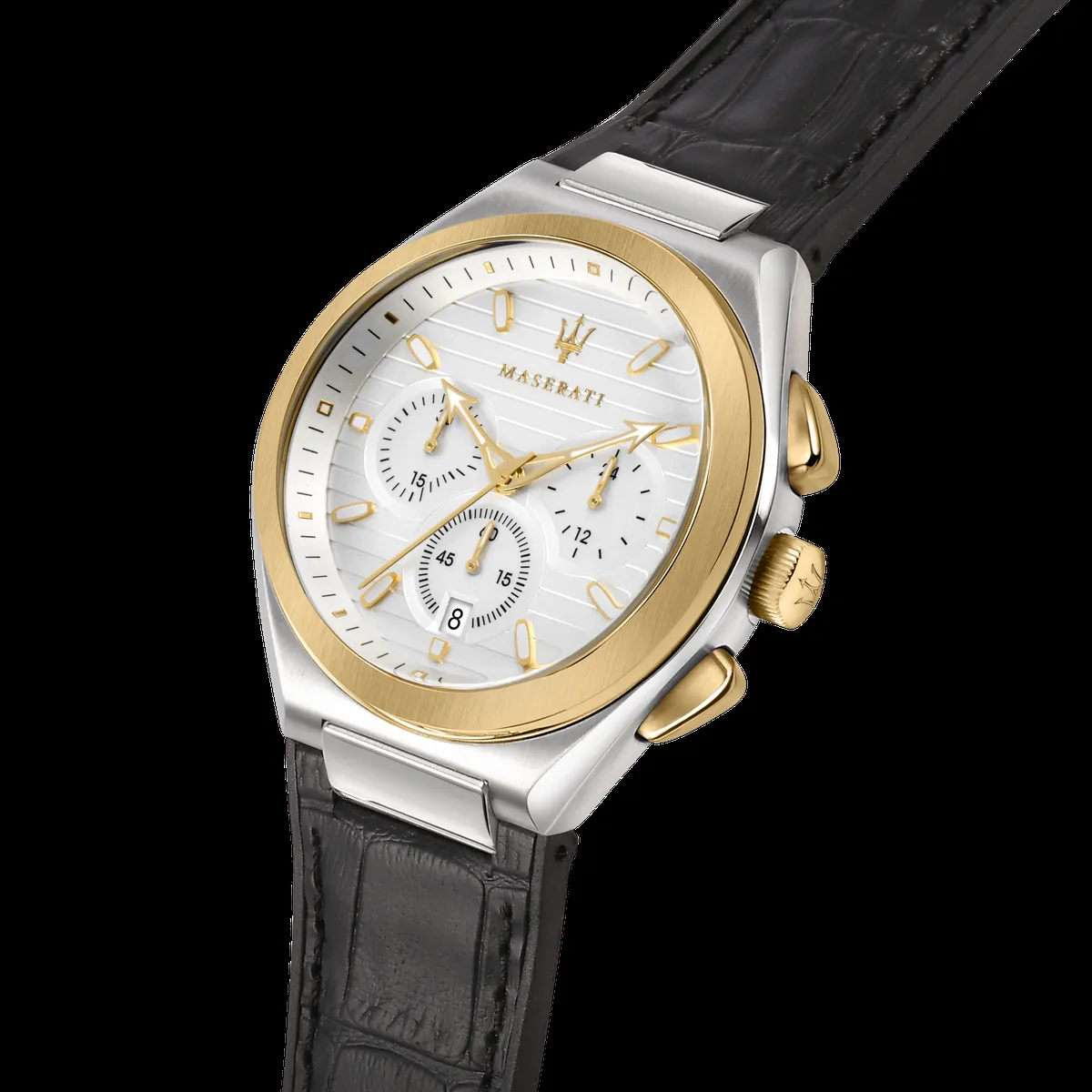 Maserati TRICONIC 43mm Black Watch