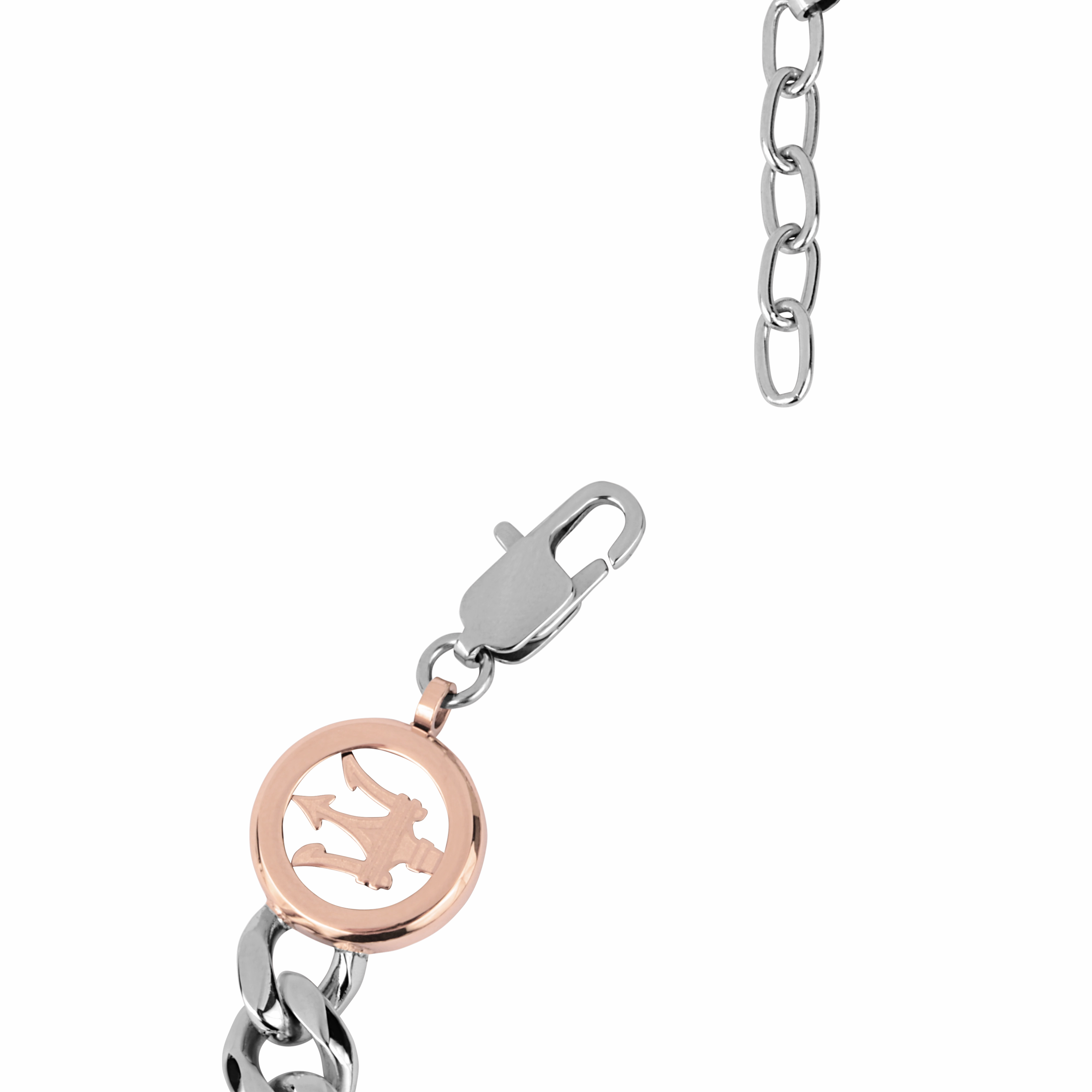 Maserati Jewels Men's Silver Bracelet