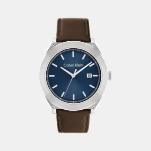 Men Analog Leather Watch 25200200