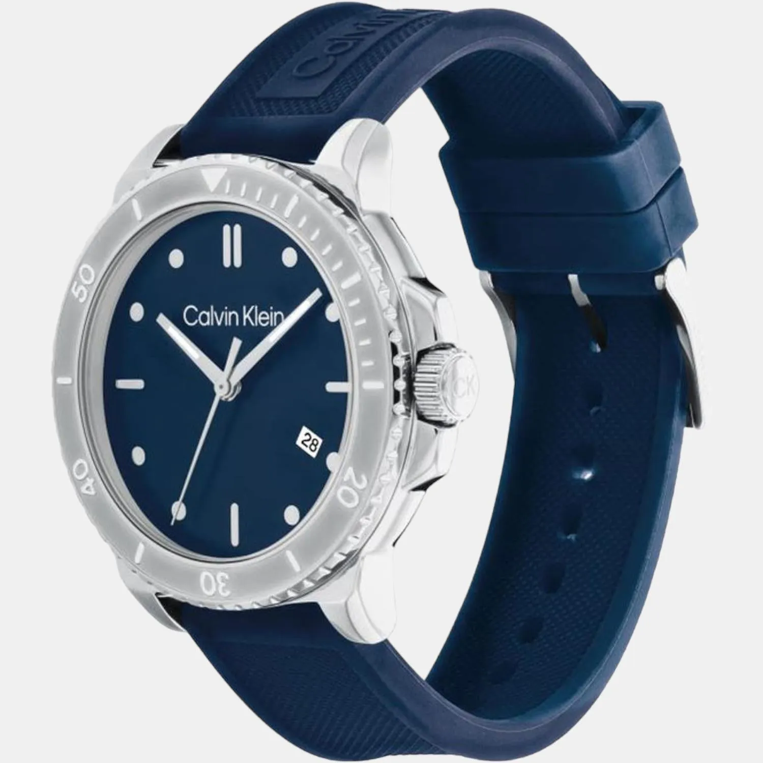 Men Analog Silicon Watch 25200206