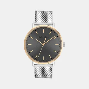 Men Analog Stainless Steel Watch 25200047