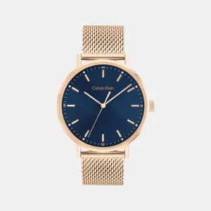 Men Analog Stainless Steel Watch 25200314
