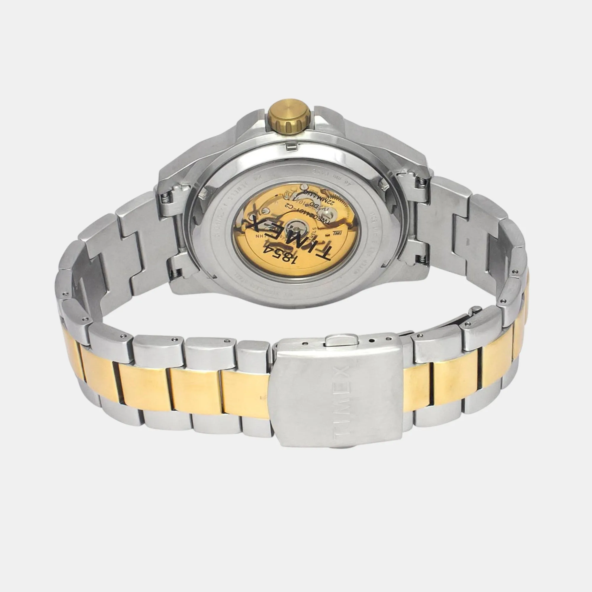 Men Automatic Silver Dial Analog Stainless Steel Watch TWEG24101