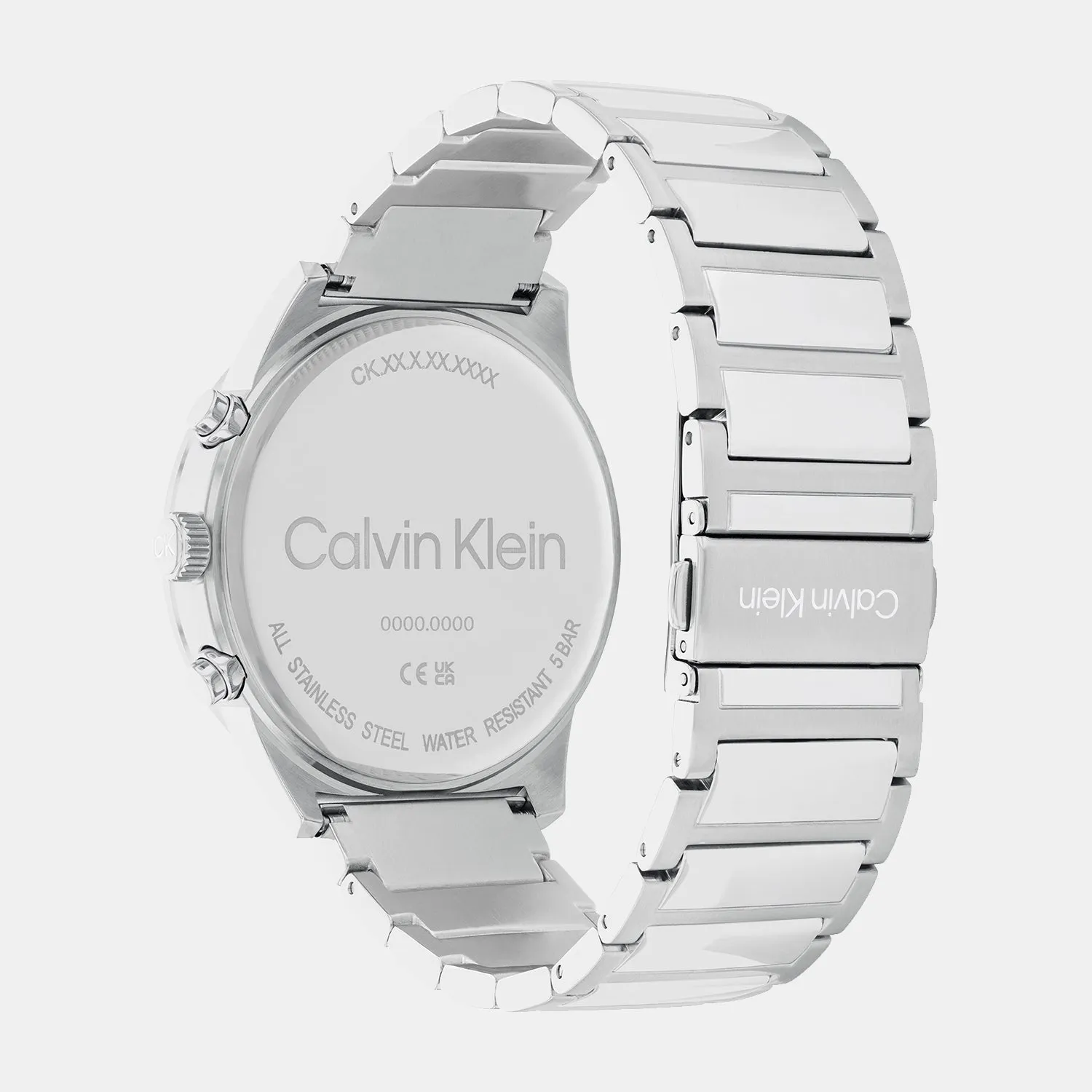 Men Blue Chronograph Stainless Steel Watch 25200293