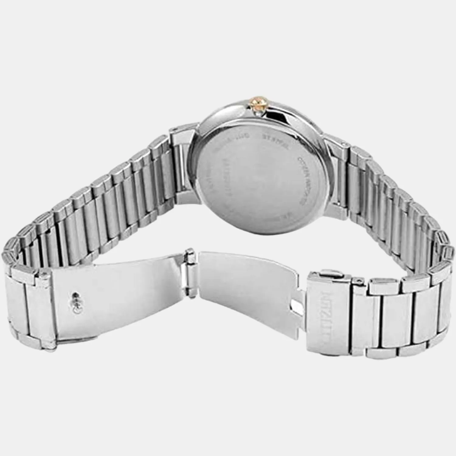 Men Quartz Black Dial Analog Stainless Steel Watch BI5014-58E