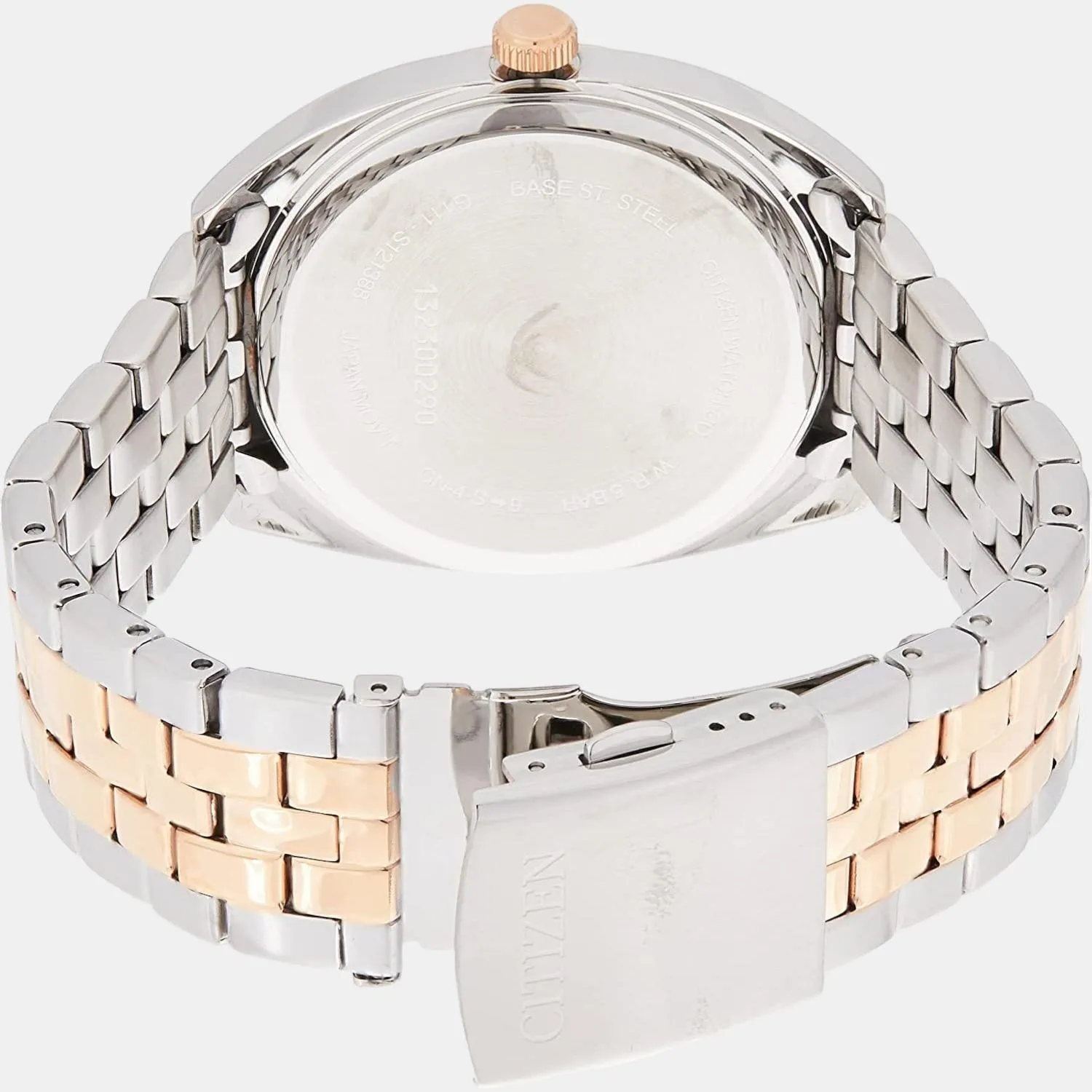 Men Quartz Blue Dial Analog Stainless Steel Watch BI5096-53L