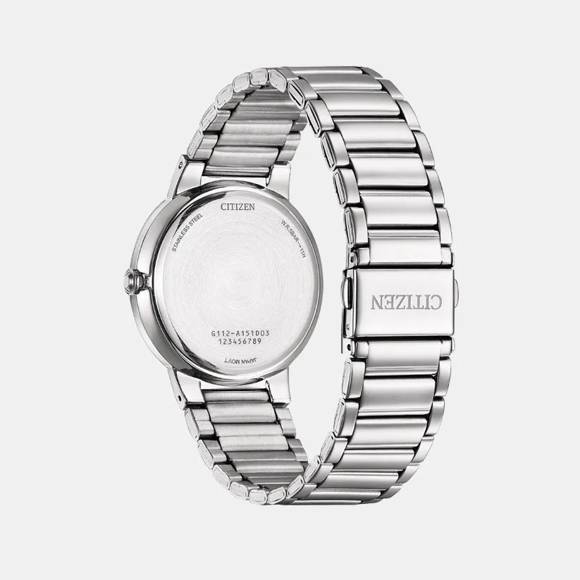Men Quartz Blue Dial Analog Stainless Steel Watch BI5120-51L