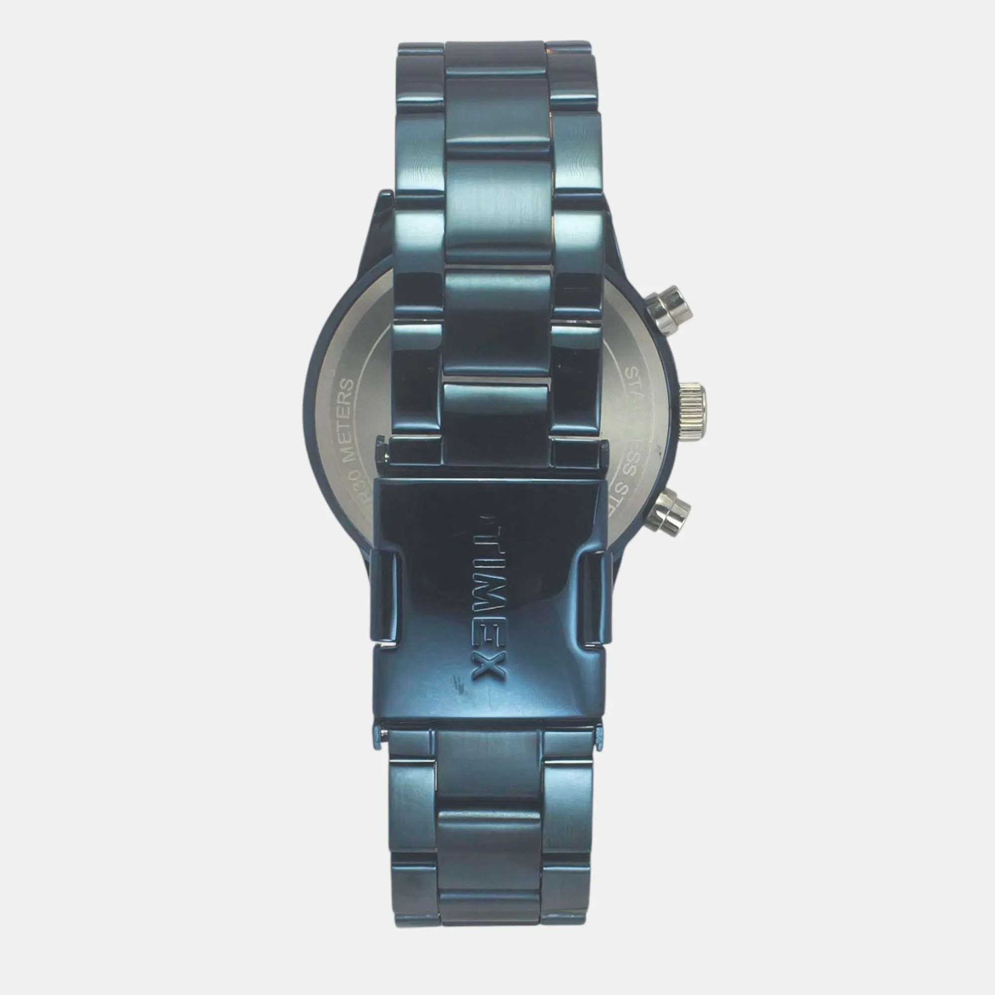Men Quartz Blue Dial Chronograph Stainless Steel Watch TWEG19934