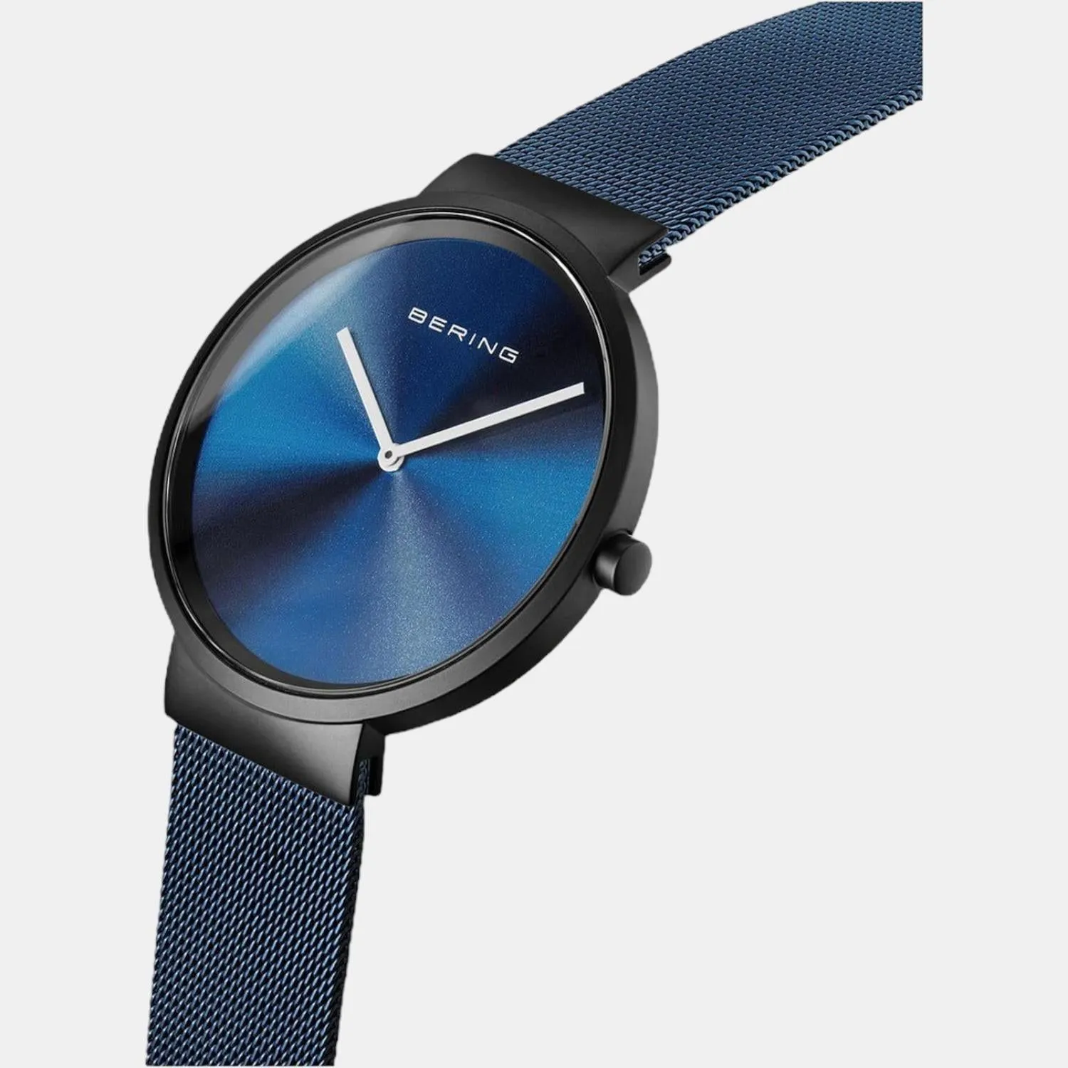 Men's Blue Analog Stainless Steel Watch 19039-327