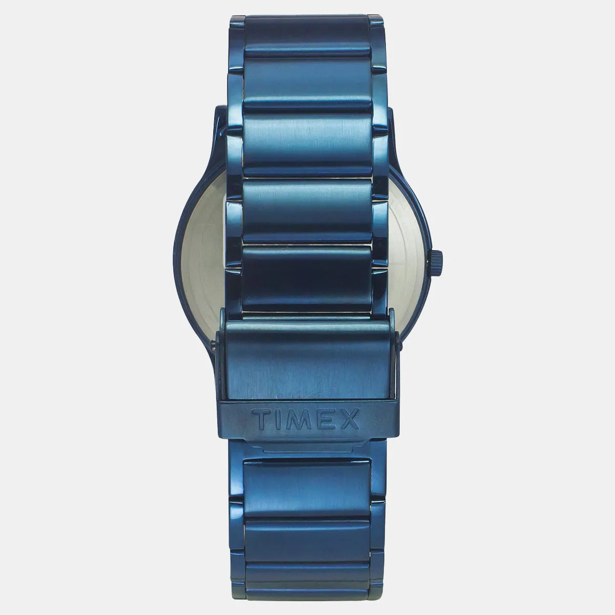 Men's Blue Round Analog Stainless Steel Watch TW000R458-EX