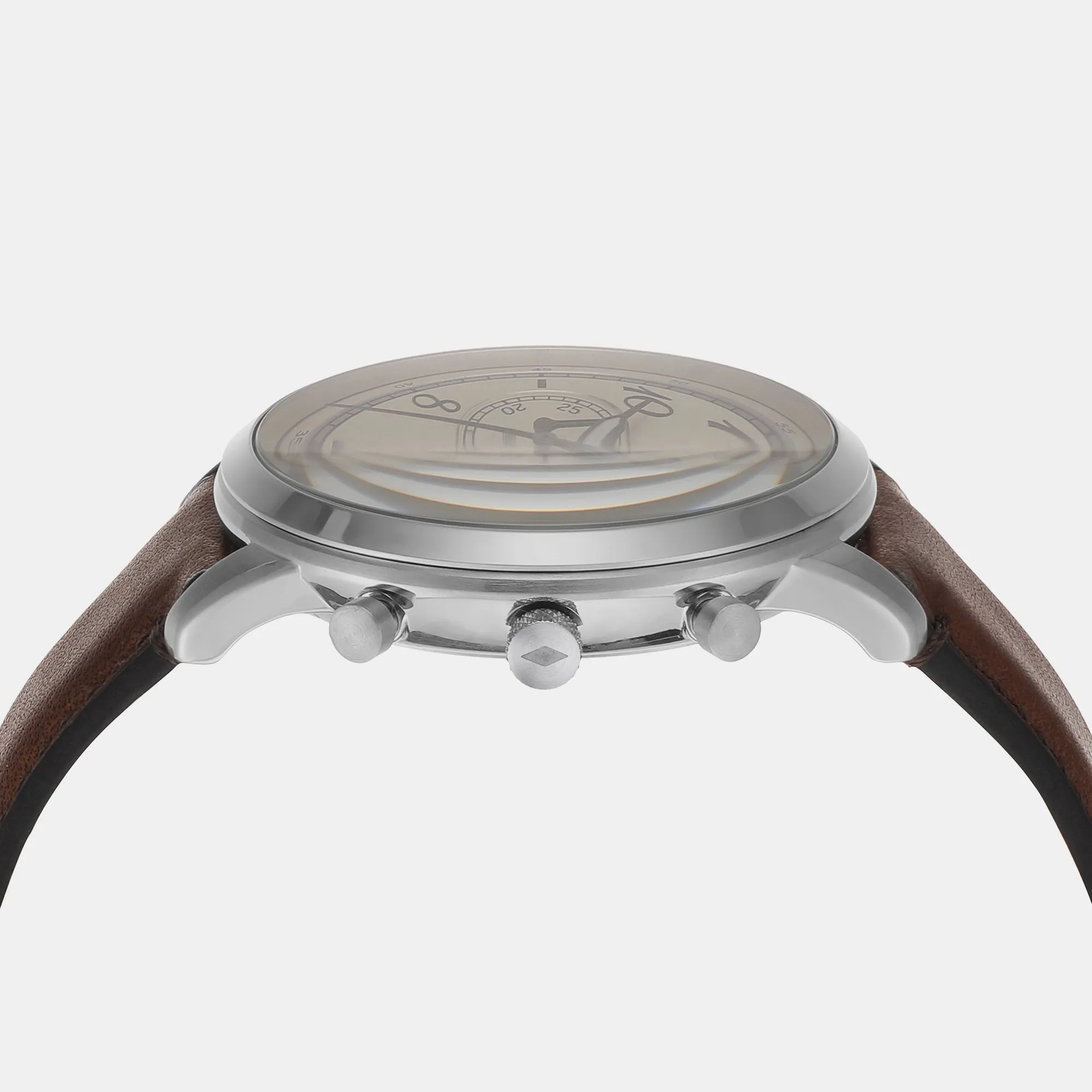 Men's Cream Chronograph Leather Watch FS6022