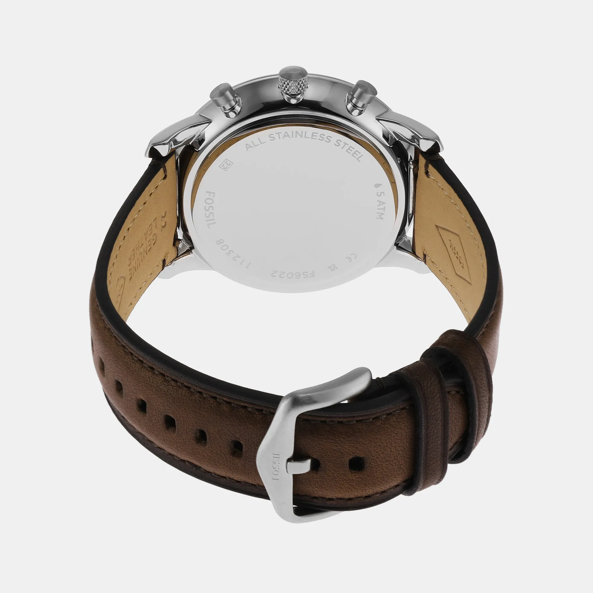 Men's Cream Chronograph Leather Watch FS6022