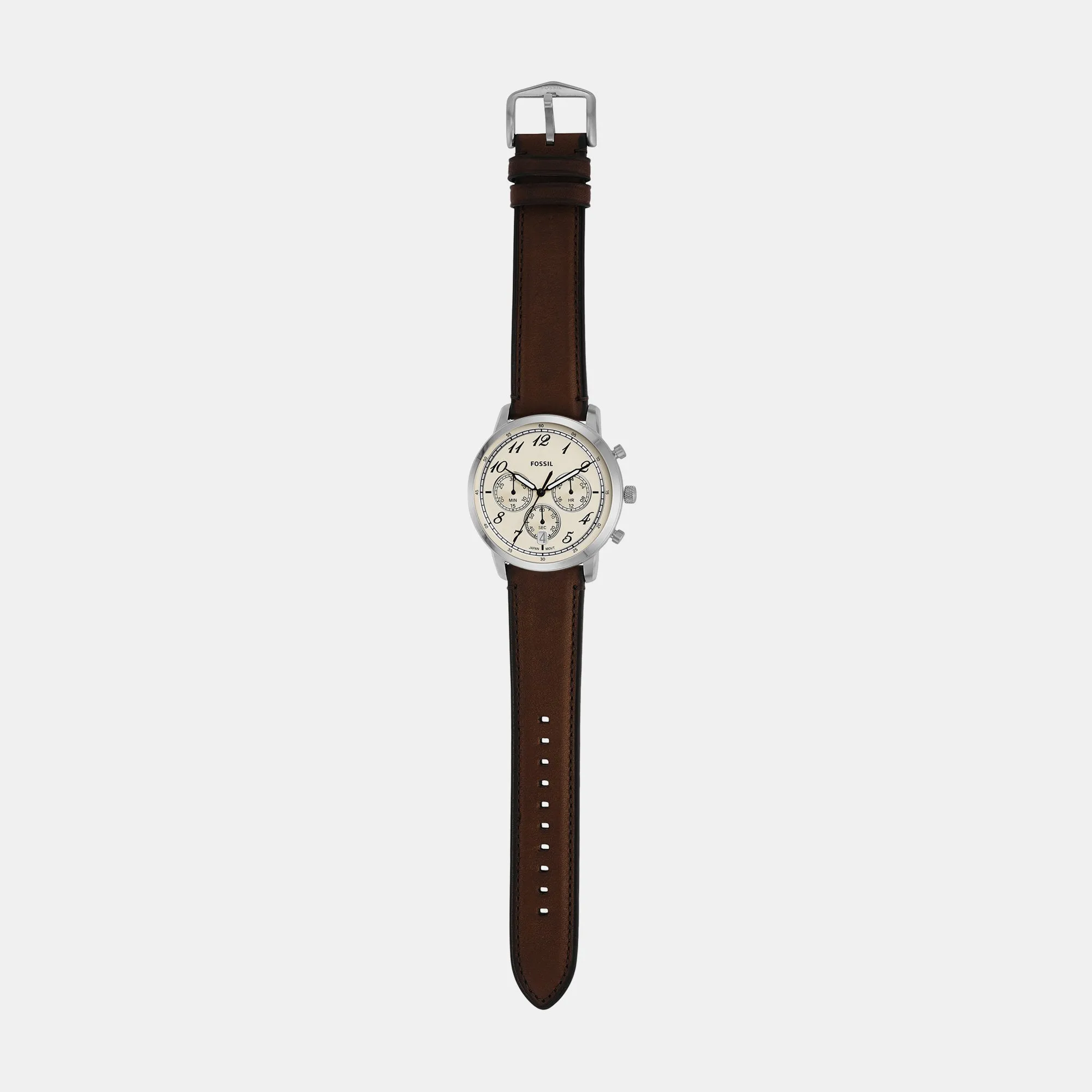 Men's Cream Chronograph Leather Watch FS6022