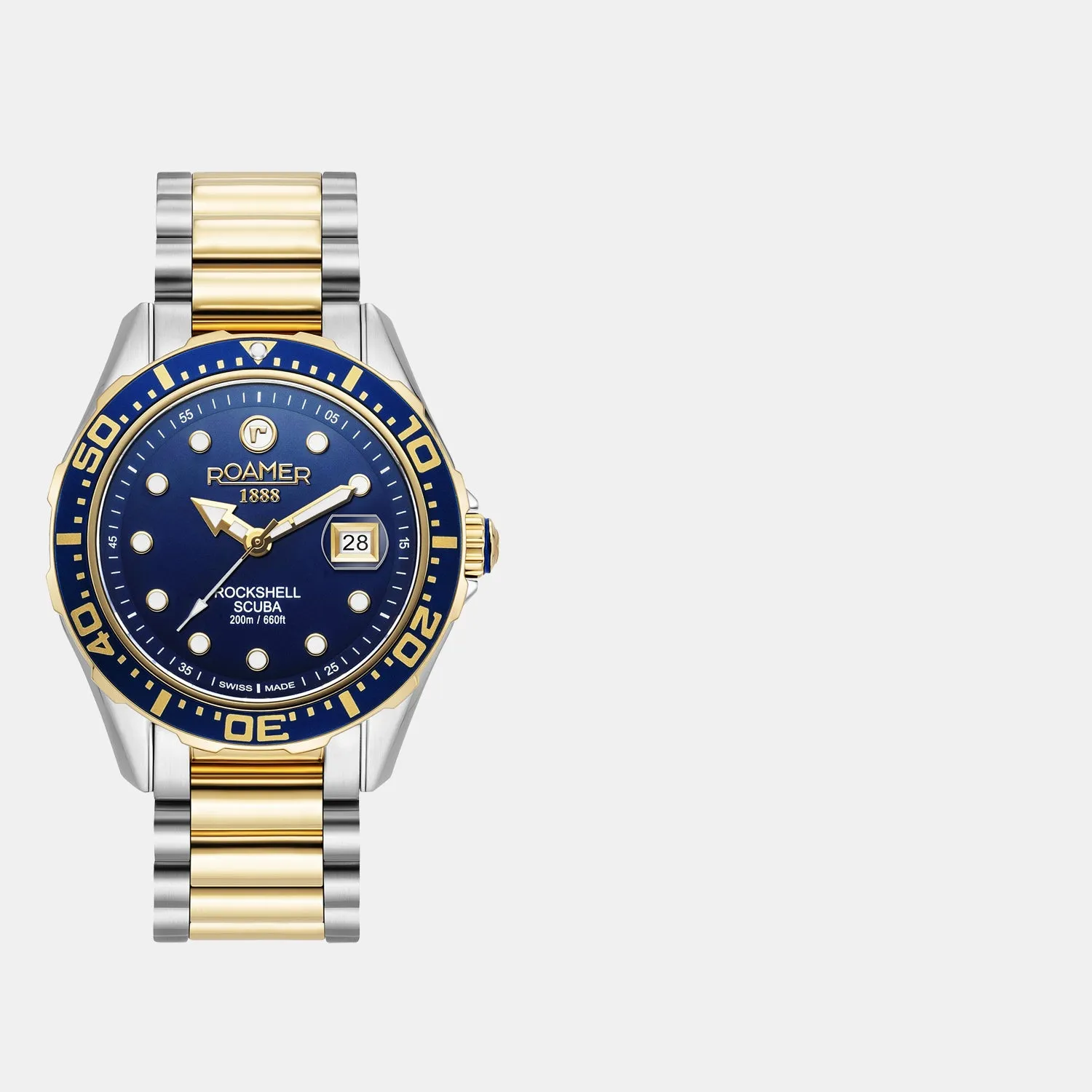 Men's Rockshell Mark Iii Scuba Analog Brass Watch 220858 47 45 50
