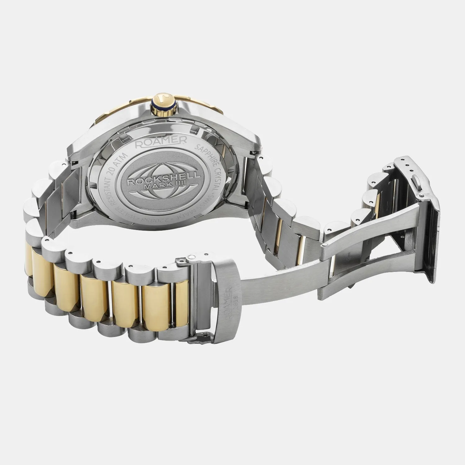 Men's Rockshell Mark Iii Scuba Analog Brass Watch 220858 47 45 50