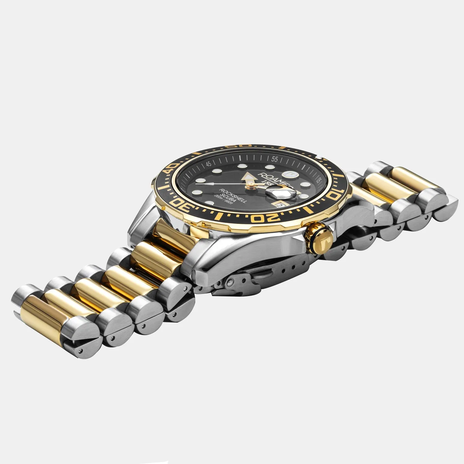 Men's Rockshell Mark Iii Scuba Analog Brass Watch 220858 47 85 50