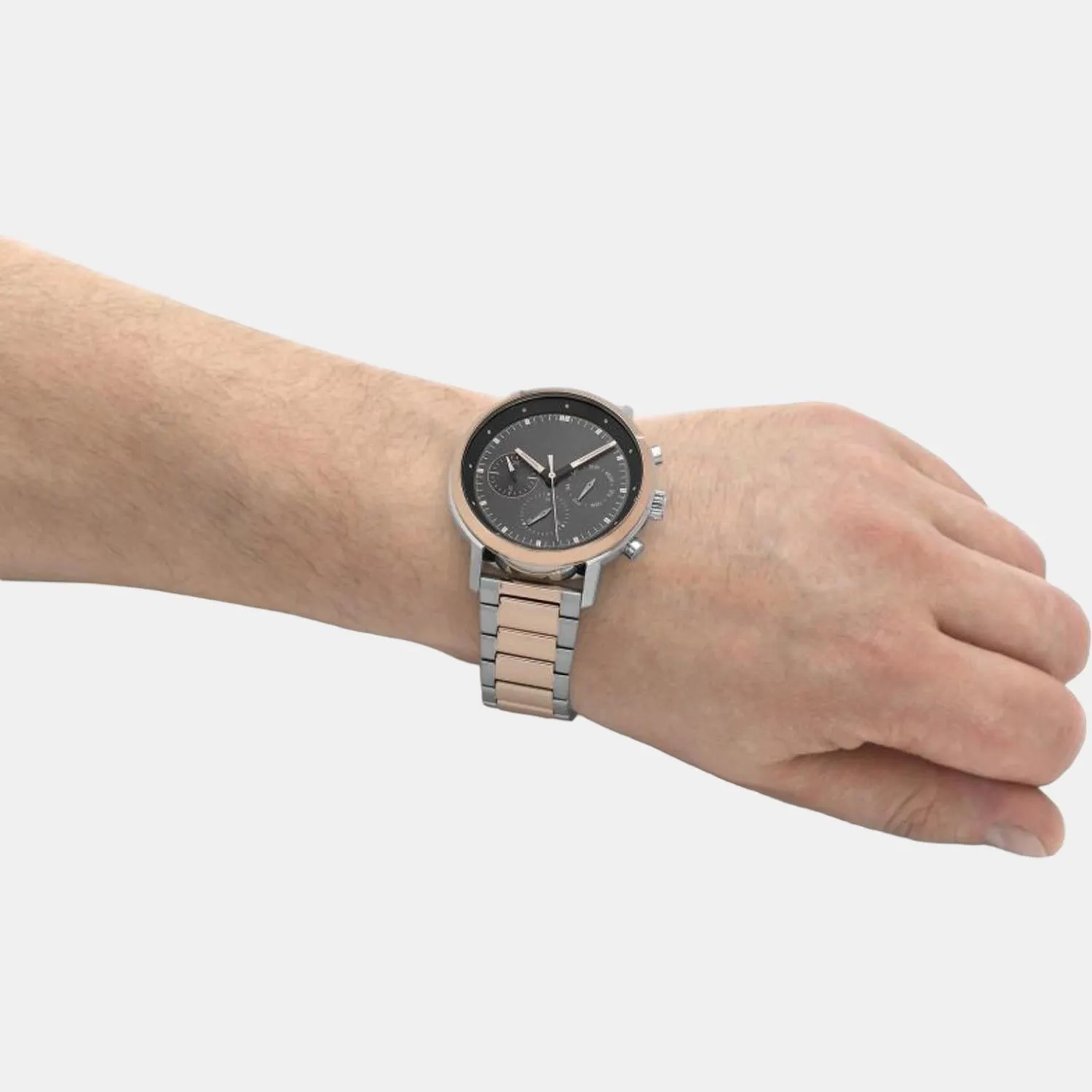 Men's Stainless Steel Chronograph Watch 25200064
