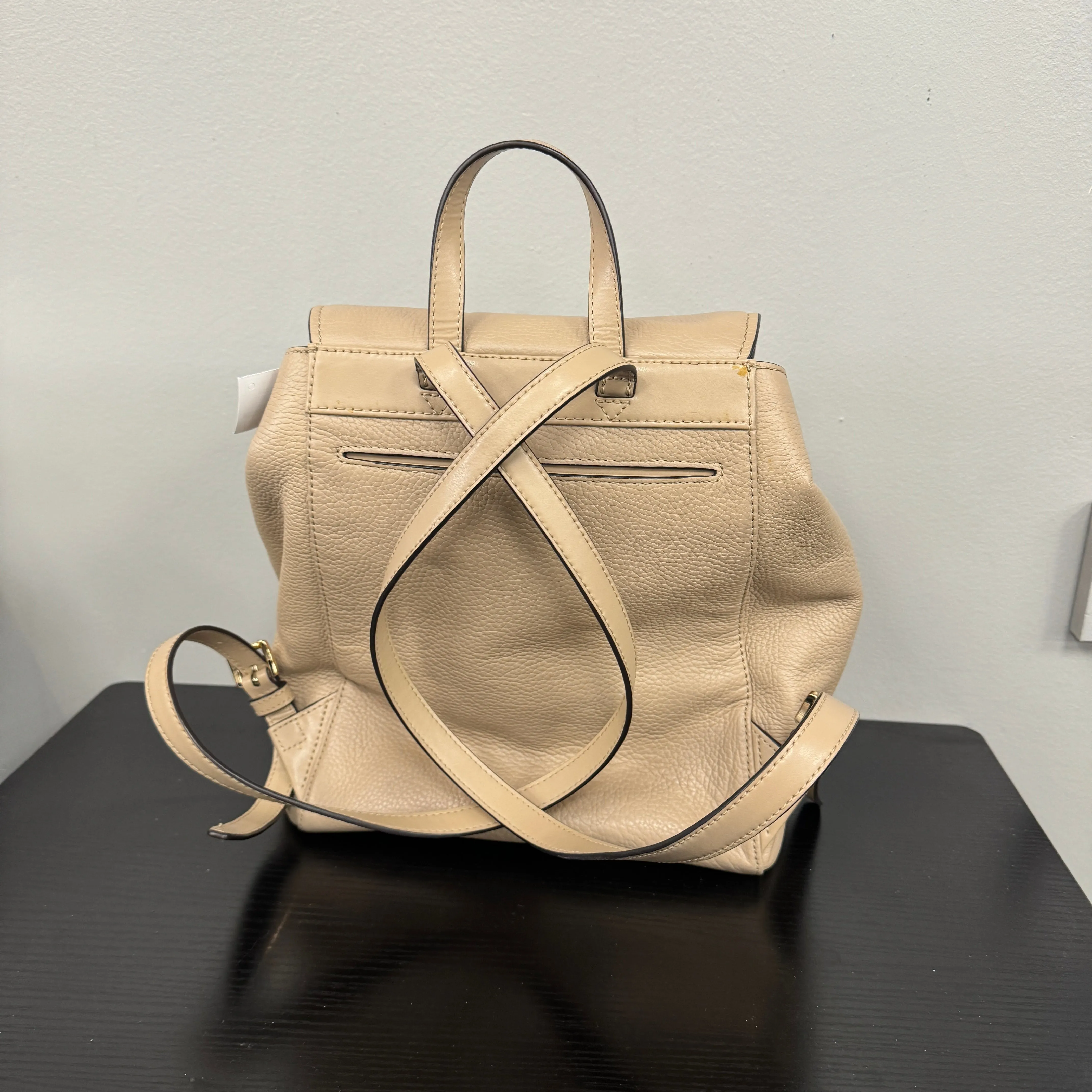 Michael Kors Bags Backpack Designer By Michael Kors In Tan, Size:Medium